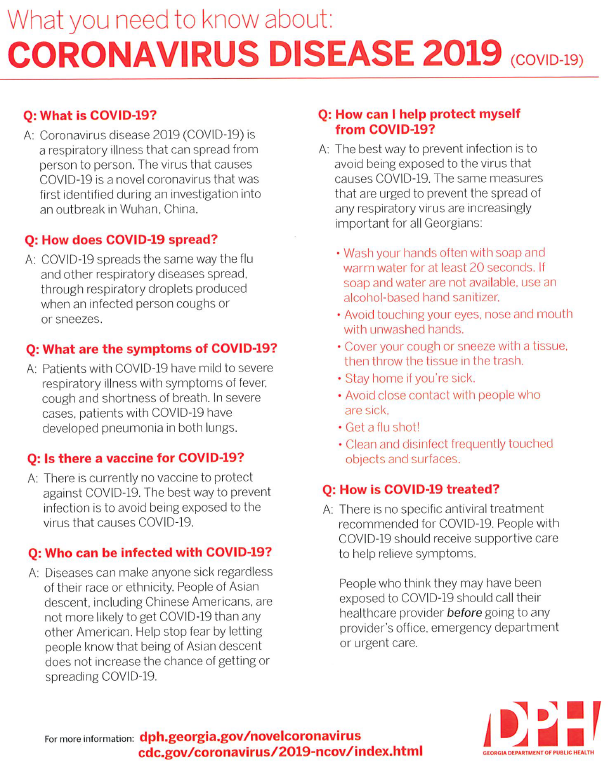 What You Need to Know About COVID-19